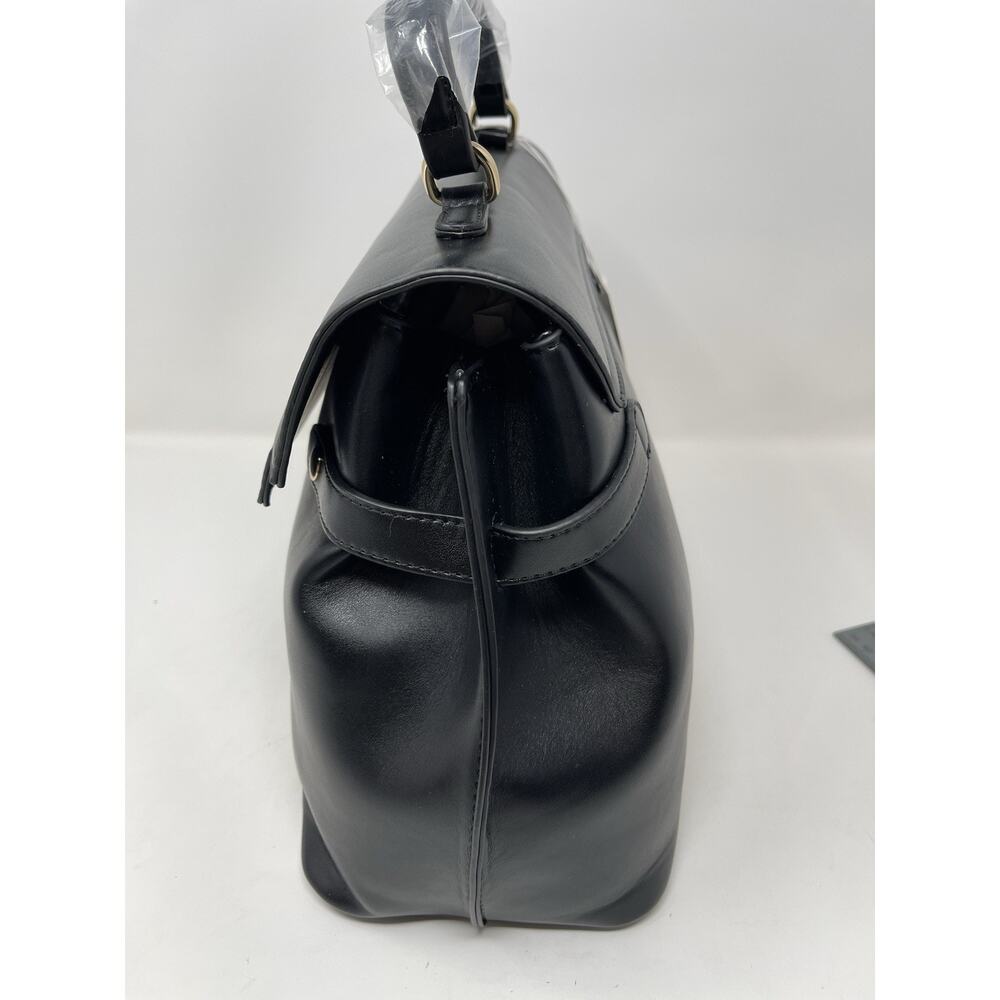 Cavalli Class Tatianal Large Top Handle Bag Black Dr. Bag Retail $118.00 - Picture 12 of 12